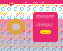 Screenshot of Donutello project